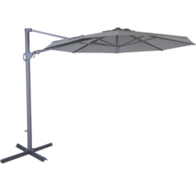 Parasol déporté avec support pour le jardin