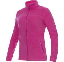 Veste polaire rose avec fermeture éclair intégrale