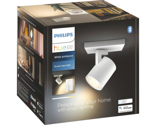 Emballage d''un spot Philips Hue Runner