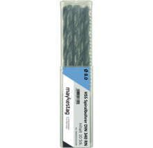 HSS Spiralbohrer Alpen Ø 6 mm DIN 338 RN, 10 Stück