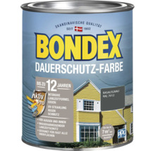 Peinture de protection durable pour bois BONDEX gris basalte 0,75 l