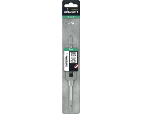 Alpen Windeisen M3-M12 im Blister