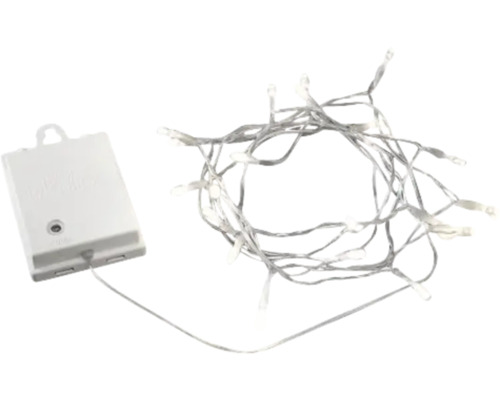 Guirlande lumineuse LED Konstsmide 1,9 m 20 LED couleur d'éclairage blanc chaud sur batterie avec minuterie 6 heures Guirlande lumineuse à piles