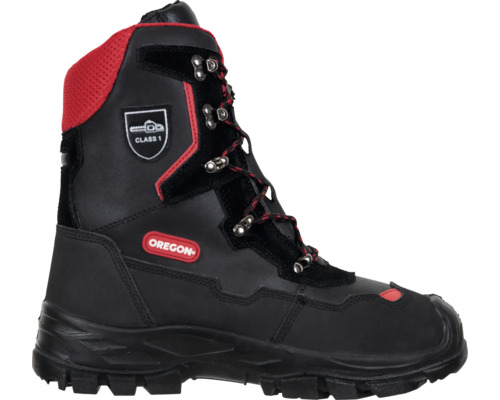 Botte forestière avec lacets et logo Oregon