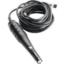 Schwarze Sonde mit Kabel für Messzwecke