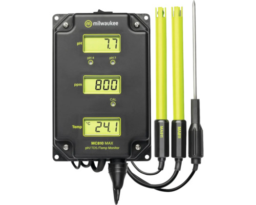 Milwaukee Logo MC810 MAX pH-TDS-Temperaturmessgerät
