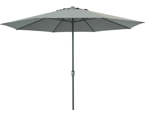 Tissu de rechange pour parasol Soluna 10612154 Nancy 350 cm gris Parasol pour le jardin