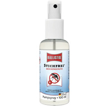 Ballistol Stichfrei protection anti-moustiques spray pompe 100 ml