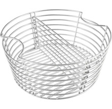 Grillkohlekorb aus Metall mit Trennvorrichtung