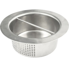 Filtre d''évier en acier inoxydable avec poignée