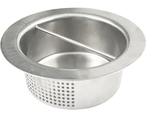 Filtre d''évier en acier inoxydable avec poignée