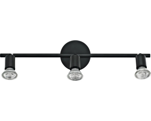 Plafonnier avec trois spots