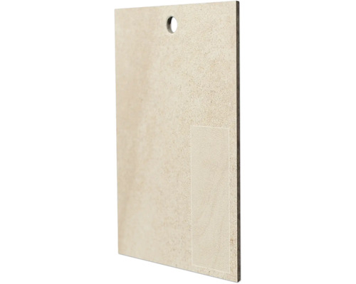 Muster einer Keramikfliese mit Loch