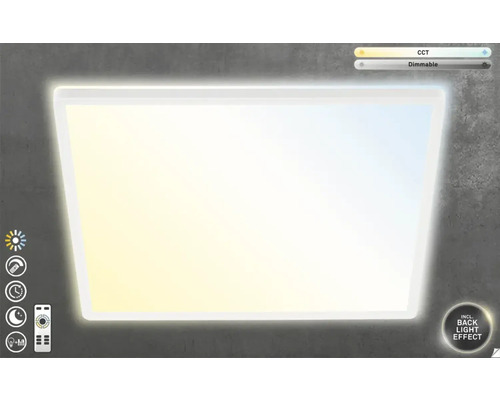 LED Deckenleuchte mit Farbwechsel und Dimmfunktion