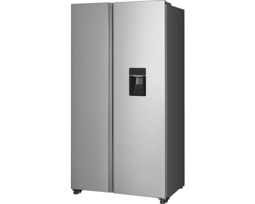 Réfrigérateur combiné côte à côte en pose libre avec distributeur d''eau