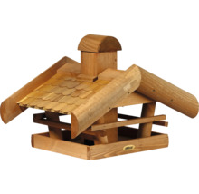 Mangeoire à oiseaux en bois