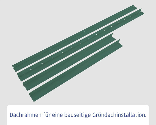 Dachrahmen für Gründachinstallation