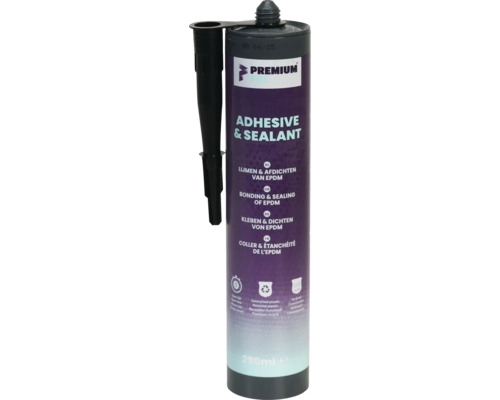 Colle de montage PREMIUMFOL® EPDM noir 290 ml