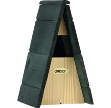 Insektenhotel in A-Form mit zwei Kammern und Dobar Logo