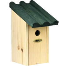 Vogelhaus aus Holz mit Dach