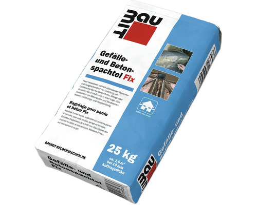 Ragréage pour pente et béton Baumit Fix 25 kg Sac de ragréage pour pente et béton Fix Baumit, contenu 25 kg