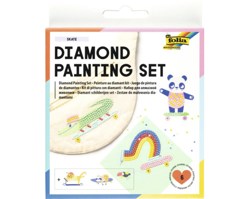 Diamond Painting Set Skate 6-tlg.