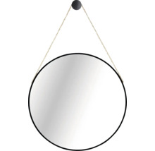 Miroir rond avec suspension