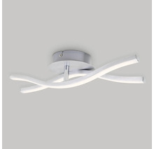 Deckenleuchte mit geschwungenem Design und LED-Beleuchtung