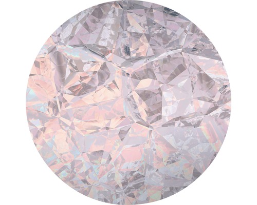 Papier peint panoramique autocollant D1-009 Dot Glossy Crystals Ø 125 cm