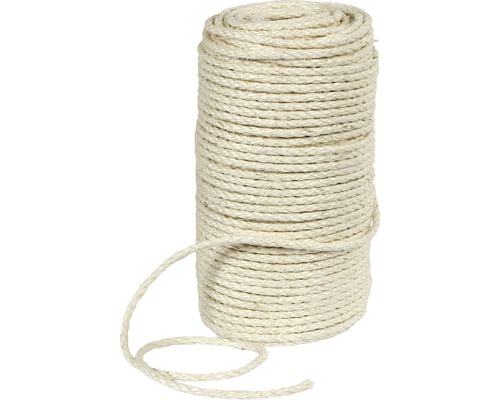 Corde en sisal de remplacement Ø 0,5 cm 100 m Corde en sisal de remplacement Ø 0,5 cm 100 m