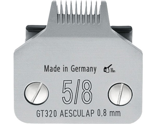 Tête de coupe Aesculap GT320, 0,8 mm, 5/8 pouce