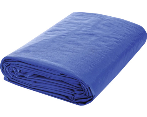 Bâche textile 140 g/m² argent-bleu 6 x 8 m Bâche textile 140 g/m² argent-bleu 6 x 8 m