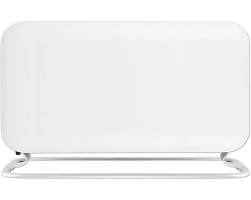 Radiateur blanc avec cadre en métal