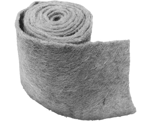 Rouleau de feutre en jute Videx Large 25x300 gris Rouleau de feutre en bande