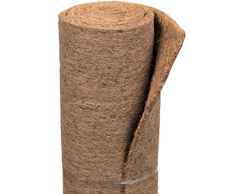 Natte de protection hivernale Videx 'Cocos' EXTREME 80x150 nature Tapis de noix de coco en rouleau pour le jardin