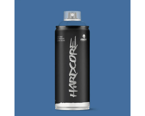 Peinture aérosol MTN Montana Hardcore RV-5005 Dark Blue 400 ml Bombe de peinture MTN Hardcore