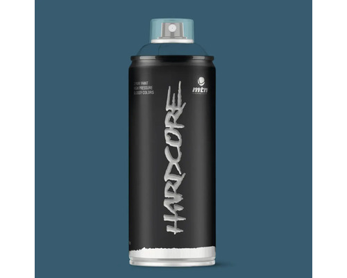 Peinture aérosol MTN Montana Hardcore RV-234 Indigo Blue 400 ml Aérosol de laque pour l''intérieur et l''extérieur