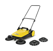 Balayeuse jaune avec brosses de rechange