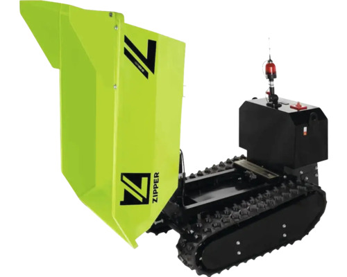 Dumper sur chenilles avec benne basculante pour le transport de matériaux