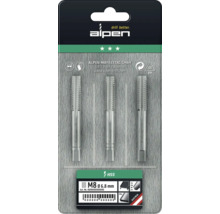 Tarauds à main Alpen Ø 10 mm 3 pcs