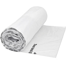 Rouleau de sacs poubelles blancs à détacher