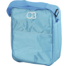 Sac de transport bleu clair avec bandoulière