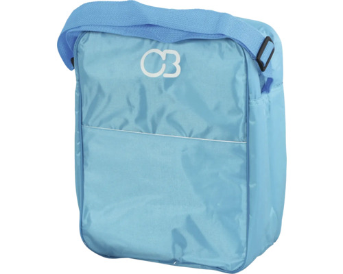 Sac de transport bleu clair avec bandoulière