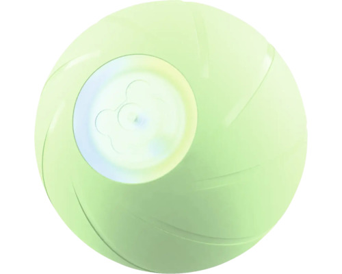 Grüner Ball mit rundem, hellem Einsatz