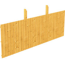 Rückwand Deckelschalung SKAN HOLZ 550 x 180 cm eiche hell