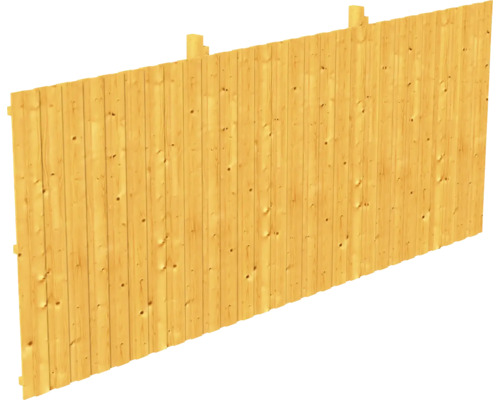 Paroi arrière coffrage de couvercle SKAN HOLZ 550 x 220 cm chêne clair
