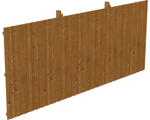 Paroi arrière coffrage pour couvercle SKAN HOLZ 550 x 220 cm noyer