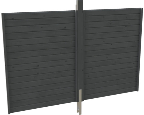 Paroi arrière coffrage de profils SKAN HOLZ Friesland Spreewald Wallgau 291 x 200 cm ardoise Paroi arrière coffrage de profils SKAN HOLZ Friesland Spreewald Wallgau 291 x 200 cm ardoise