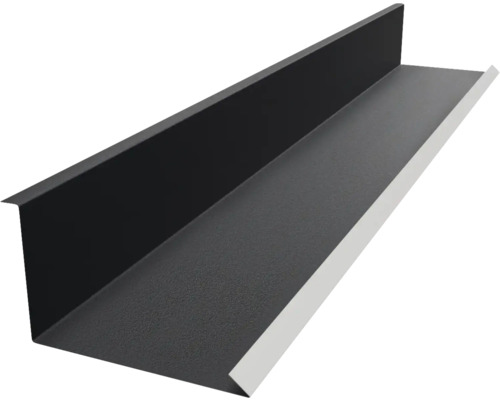 Profilé de bord de toit en métal pour l''extérieur