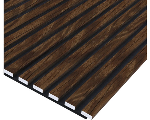 Panneaux en bois avec aspect latté pour la décoration murale